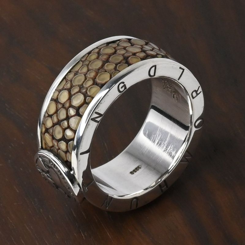 【研磨済】HUNTING WORLD リング 13号 silver925 指輪 ハンティングワールド