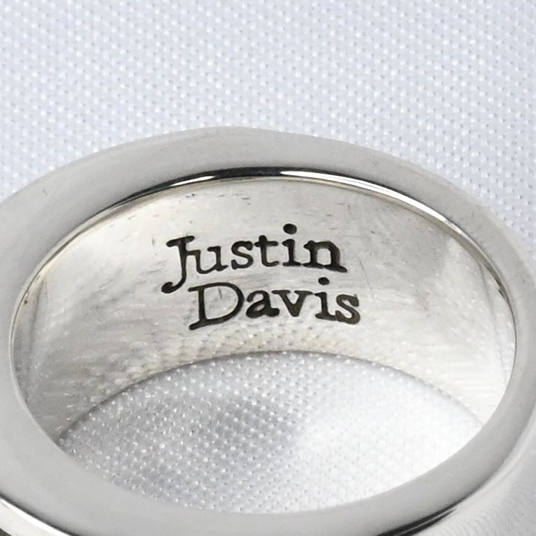 【研磨済】 JUSTIN DAVIS JUSTIN DAVIS HOLY SACRAMENT リング 8号 ジャスティンデイビス SRJ202 指輪