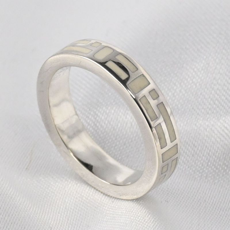 【研磨済】Velvet Lounge メイジー リング ホワイト 11号 v-vlr002-we 指輪 シルバー925 ヴェルヴェットラウンジ