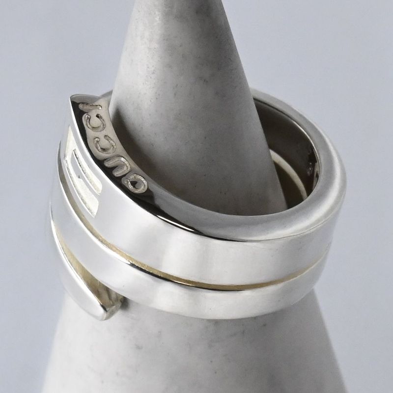 【研磨済】美品 GUCCI スネーク リング 指輪 SV925 Ag925 グッチ サイズ9