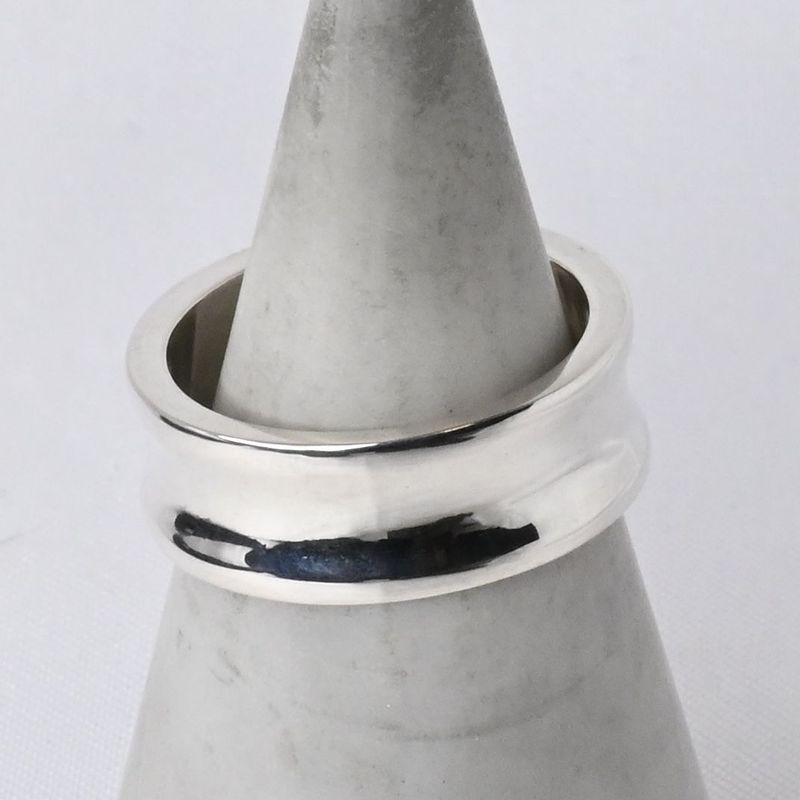 【研磨済】Calvin Klein ロゴ リング 13号 カルバン・クライン 指輪