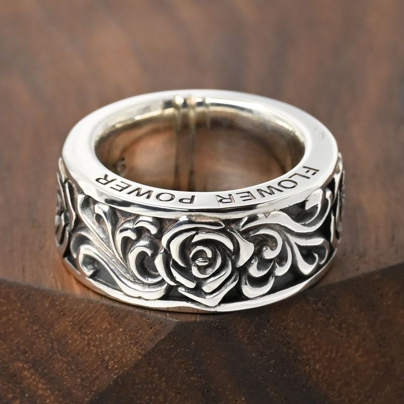 【新品仕上げ】 JUSTIN DAVIS FLOWER POWER リング 9号 ジャスティンデイビス SRJ302 指輪