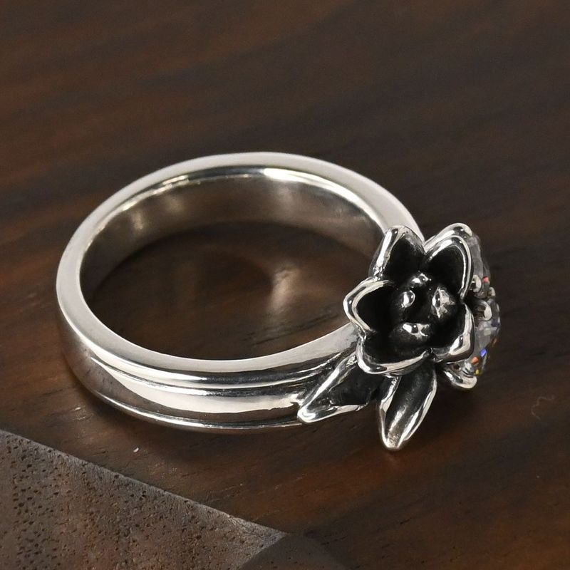 【研磨済】KONRON シュアハピネス リング 9号 KRR0448-Cz 指輪 コンロン