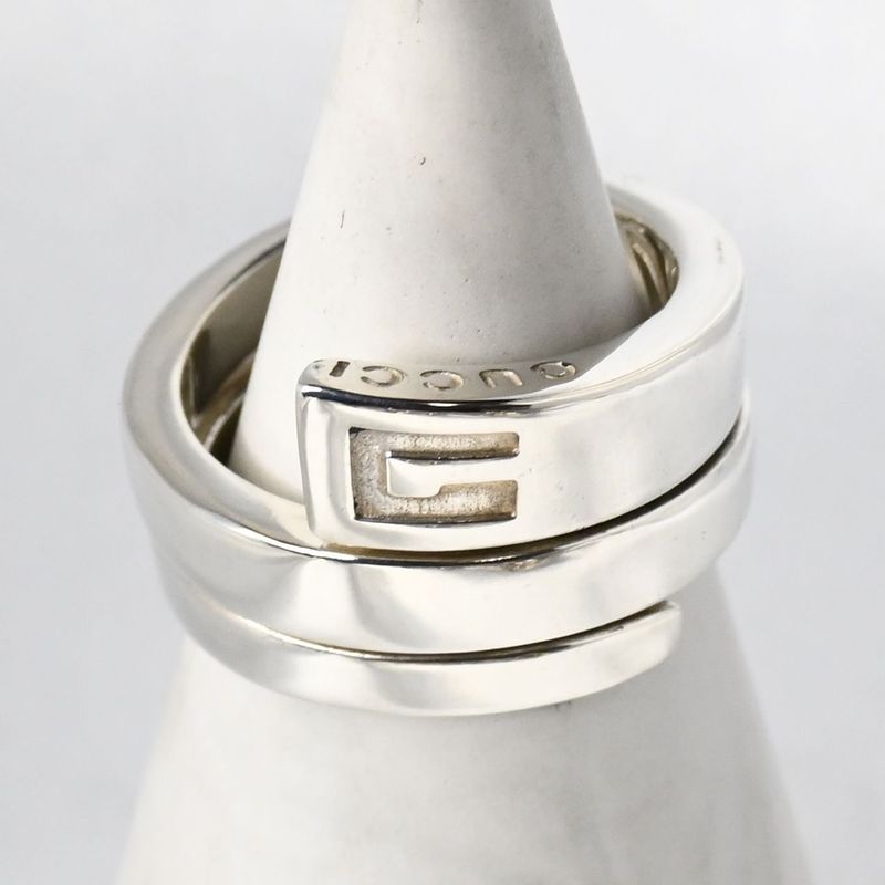 【研磨済】美品 GUCCI スネーク リング 指輪 SV925 Ag925 グッチ サイズ11