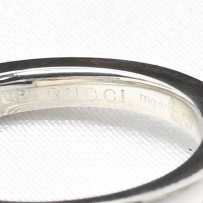 【新品仕上げ】美品 GUCCI グッチ 釘モチーフ ヴィンテージリング 11号