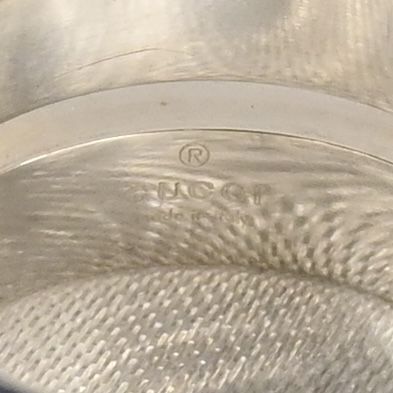 【新品仕上げ】美品 GUCCI インフィニティ ノット リング 指輪 サイズ12 シルバー Ag925 グッチ