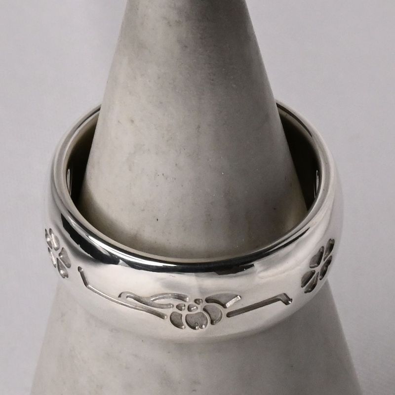 【研磨済】BVLGARI リング Save the Children #57 16号 箱付き SV925 ブルガリ