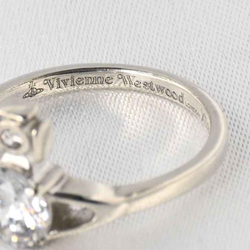 【研磨済】Vivienne Westwood REINA PETITE リング SILVER サイズXS ヴィヴィアンウエストウッド レイナ 指輪