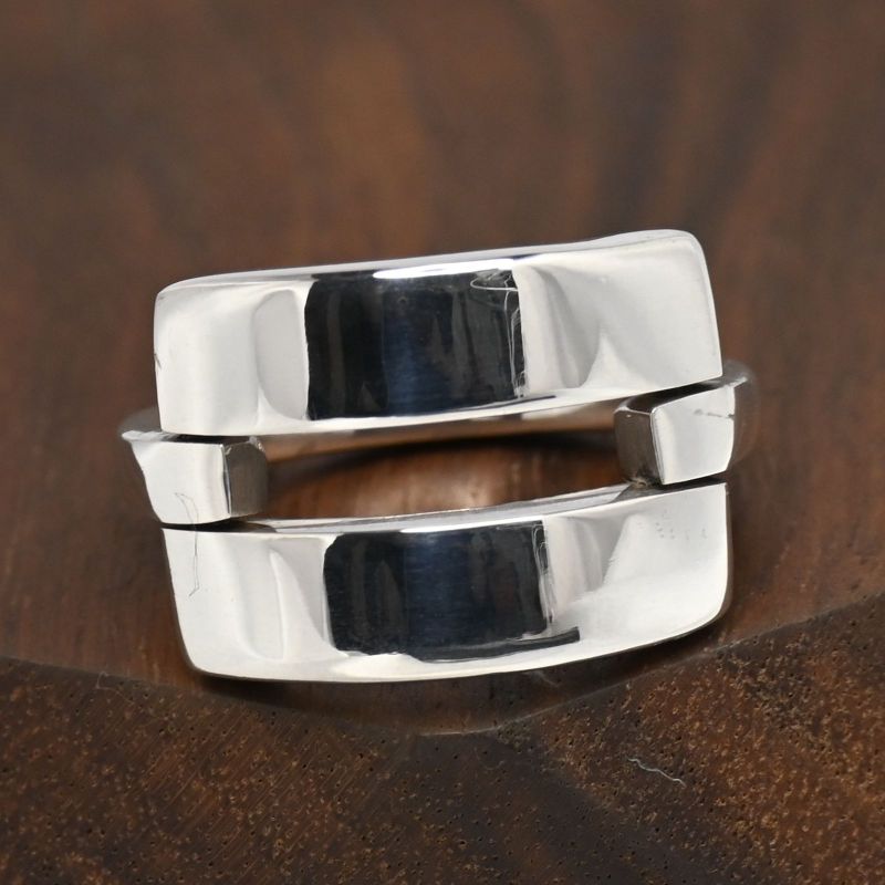 【新品仕上げ】美品 GUCCI グッチ ヴィンテージ リング 指輪 9号