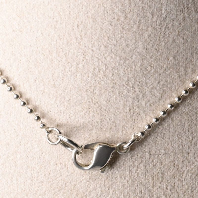 【新品仕上げ】Calvin Klein スクエア ネックレス 38cm  silver925 カルバン・クライン