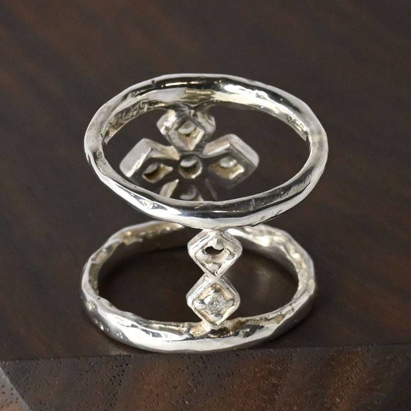 【研磨済】 Loree Rodkin Gothic リング 8号 silver 925 シルバー 指輪 ローリーロドキン