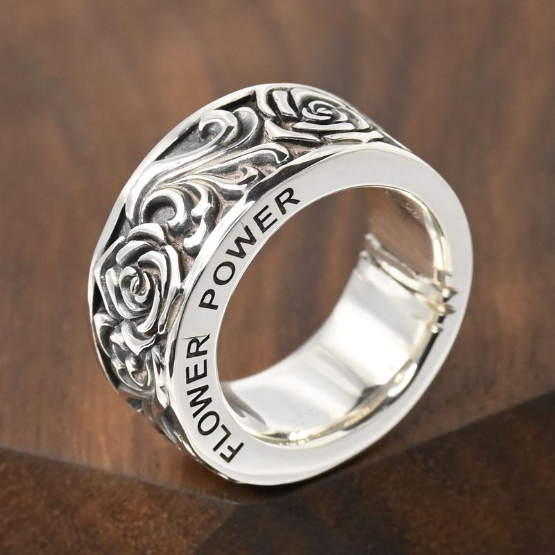 【新品仕上げ】 JUSTIN DAVIS FLOWER POWER リング 9号 ジャスティンデイビス SRJ302 指輪