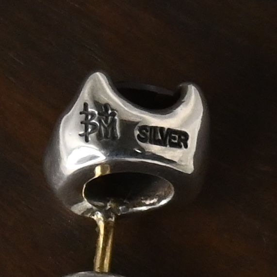 【研磨済】Bloody Mary Nut ピアス 木の実 ガーネット ブラッディマリー ナット シルバー925