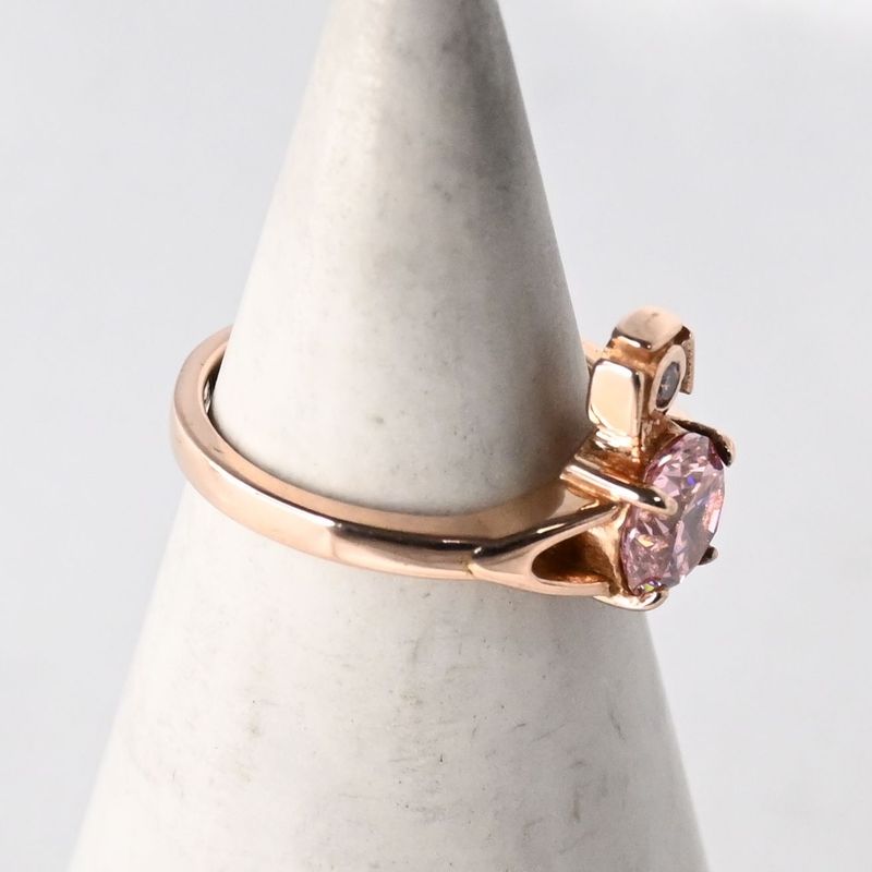 Vivienne Westwood REINA PETITE リング ピンクゴールド サイズXXS 5号 ヴィヴィアンウエストウッド レイナ 指輪