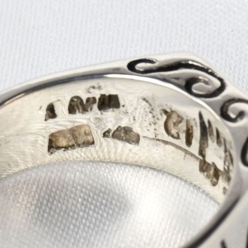 【研磨済】カルペディエム リング 18号 シルバー925