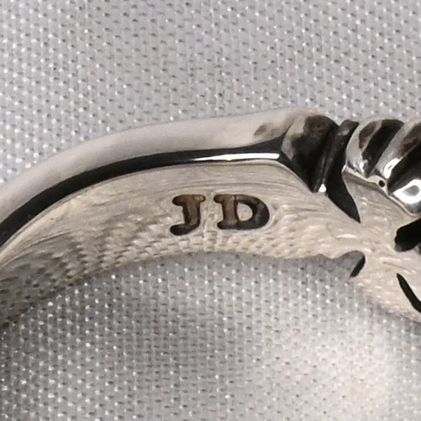 【研磨済】 JUSTIN DAVIS AMULET リング 7号 SRJ435 ジャスティンデイビス 指輪 シルバー925