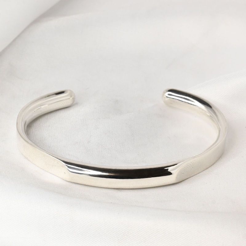 【研磨済】4℃ シルバー925 バングル ヨンドシー 重量36g