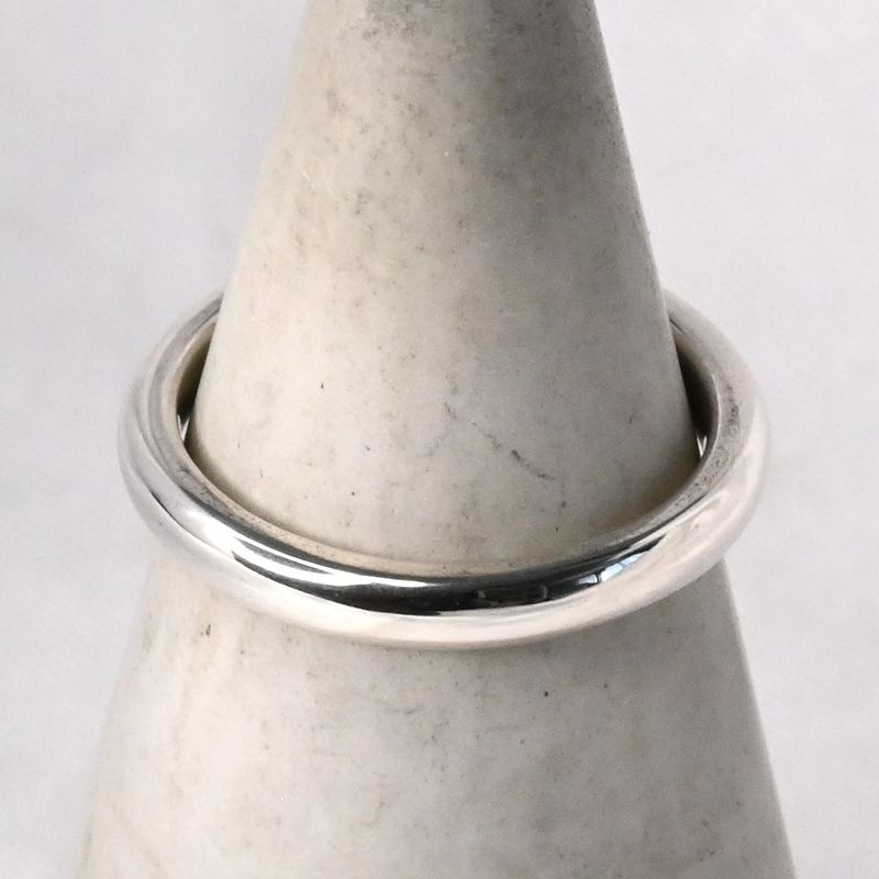 【研磨済】TIFFANY＆Co. スタッキングバンド リング サファイア 6.5号 ティファニー 指輪 シルバー925