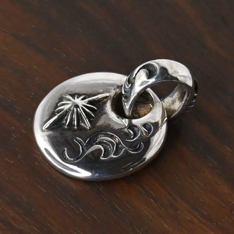 【研磨済】SAAD シルバー925 ペンダントトップ ネックレスチャーム