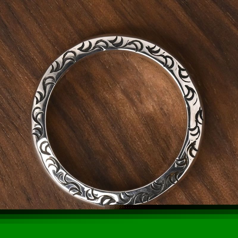 【研磨済】 ARIZONA FREEDOM silver925 リング 19号 R-19 太陽神 唐草 シルバー アリゾナフリーダム