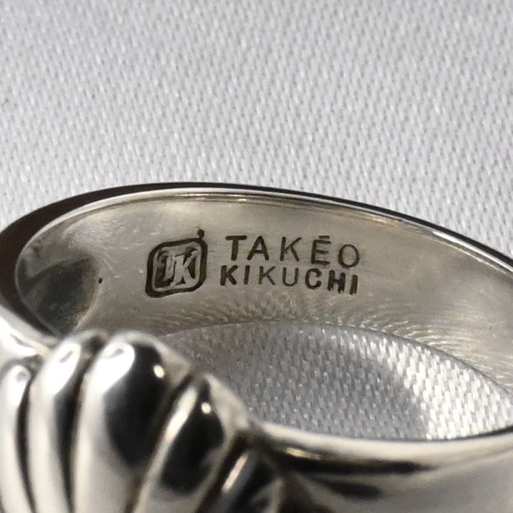 【研磨済】TAKEO KIKUCHI シルバー925 リング 11.5号 指輪 タケオキクチ