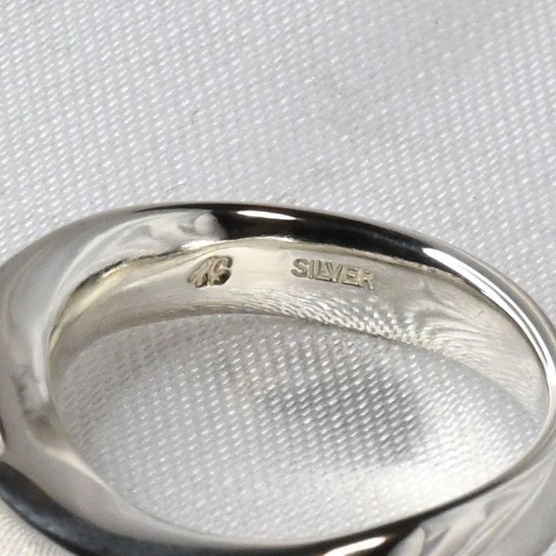 【研磨済】美品 4℃ リング 8号  シルバー925 ヨンドシー 指輪