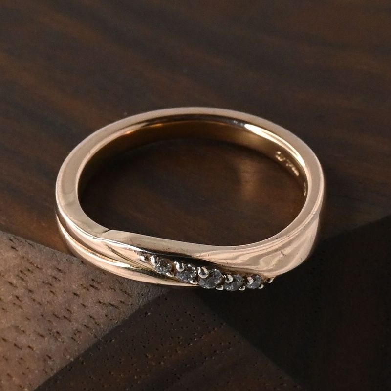 Canal 4℃ ピンクゴールド リング 指輪 シルバー925 8.5号 カナルヨンドシー