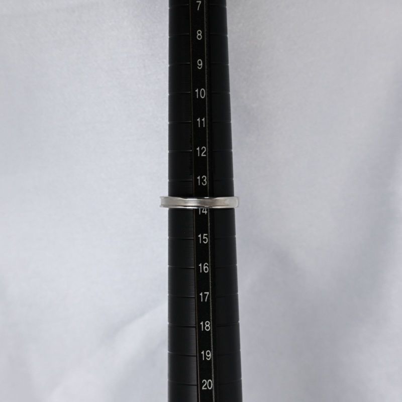 【新品仕上げ】美品 4℃ ヨンドシー リング 指輪 シルバー925 14号