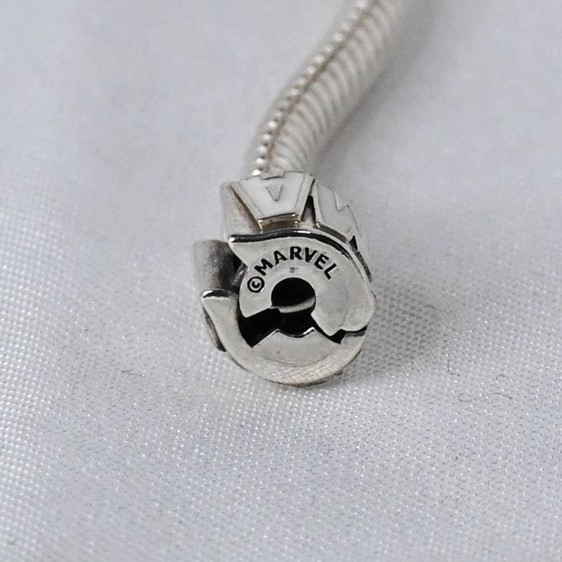 【研磨済】 PANDORA Marvel ブレスレット 19cm 美品 パンドラ シルバー925