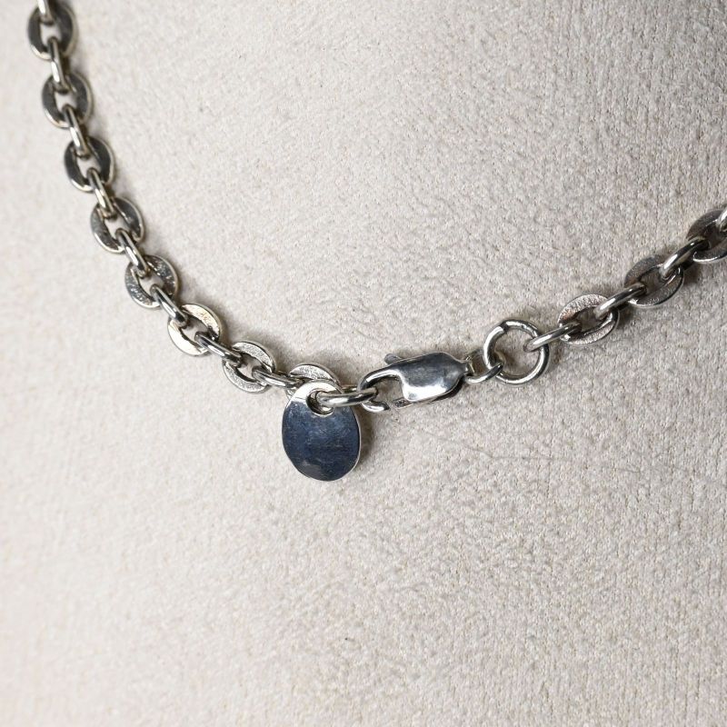 【研磨済】SAAD チェーン シルバー925 長さ47cm 幅4.2mm