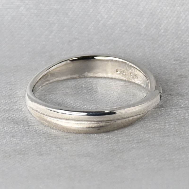 【新品仕上げ】ete リング ストーン 9号 シルバー925