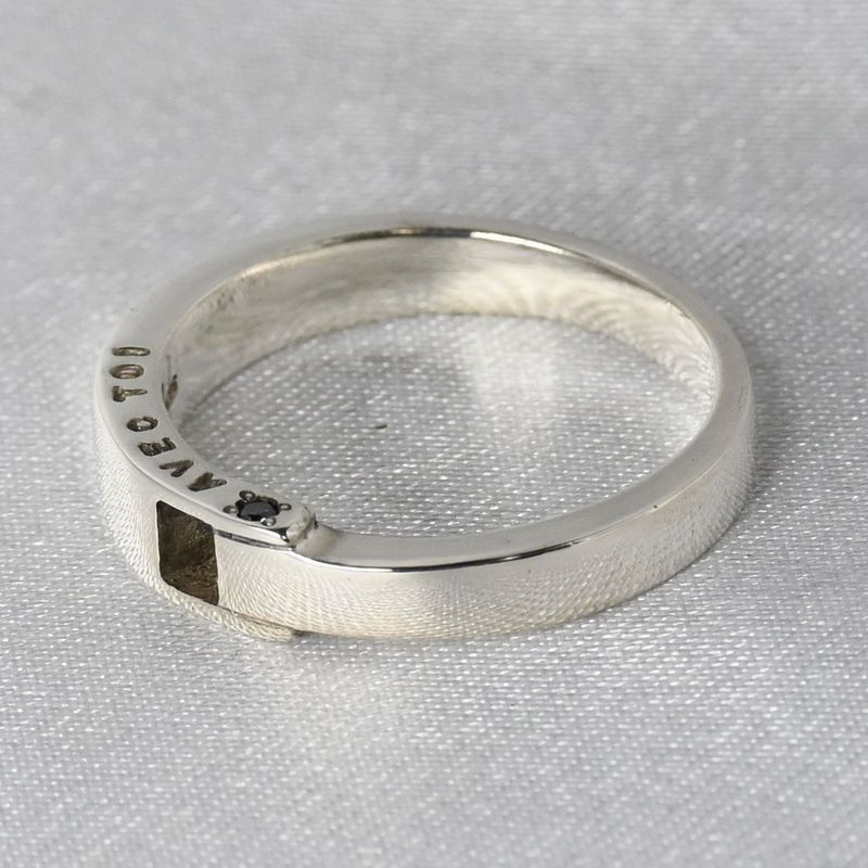 【研磨済】THE KISS リング 指輪 SILVER 15号