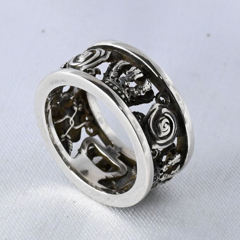 【研磨済】 JUSTIN DAVIS MY LOVE リング 13号 ジャスティンデイビス SRJ210 指輪 シルバー925