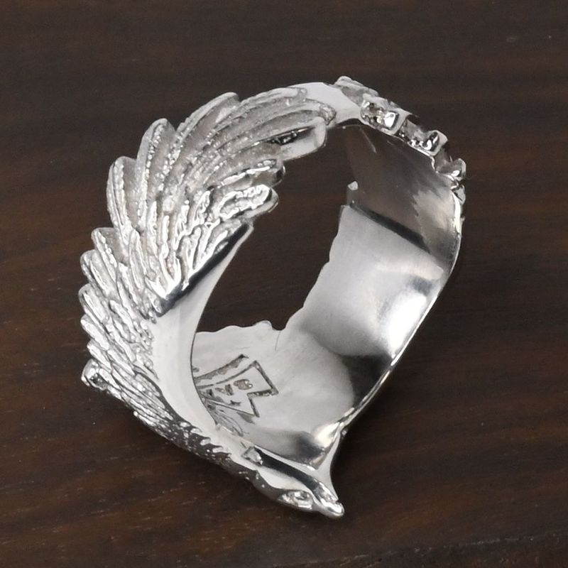 【研磨済】SAAD イーグル リング 14.5号 シルバー925 指輪 サード