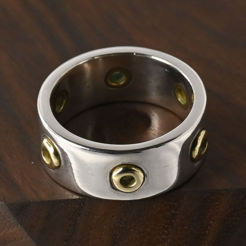 【研磨済】美品 COACH シルバー925 リング 17号 コーチ 指輪