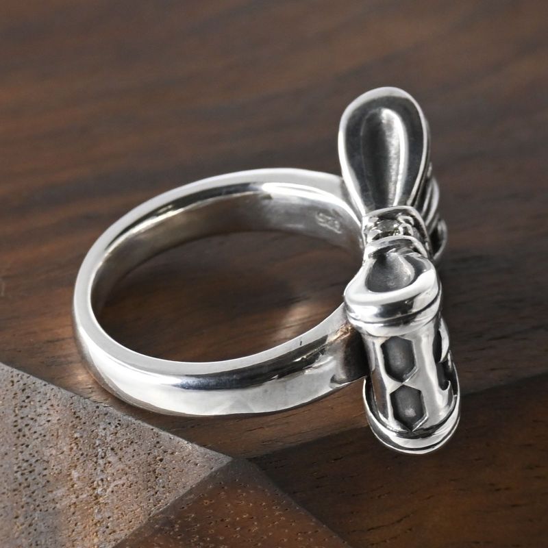 【研磨済】 JUSTIN DAVIS PROMISE リング 12号 リボン SRJ328 ジャスティンデイビス 指輪