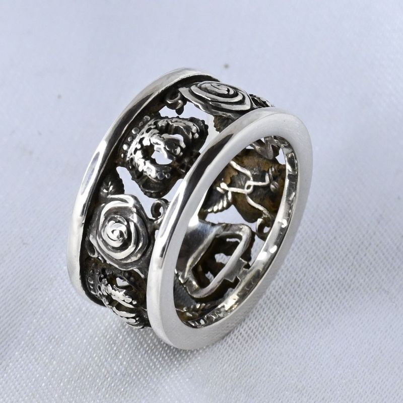 【研磨済】 JUSTIN DAVIS MY LOVE リング 13号 ジャスティンデイビス SRJ210 指輪 シルバー925