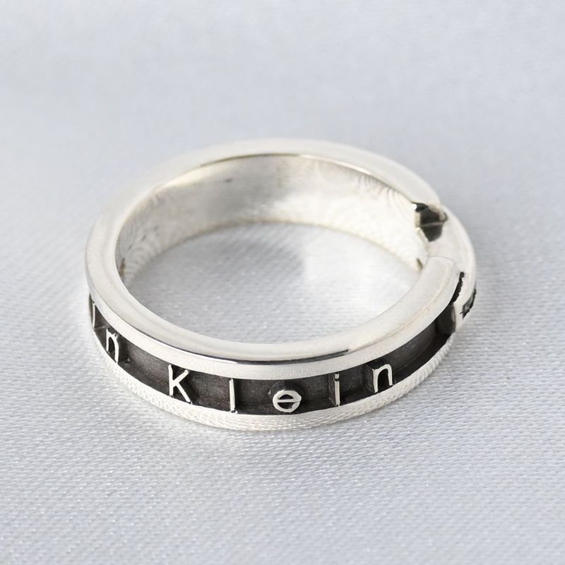 【新品仕上げ】Calvin Klein リング 指輪 9号 シルバー925 カルバン・クライン