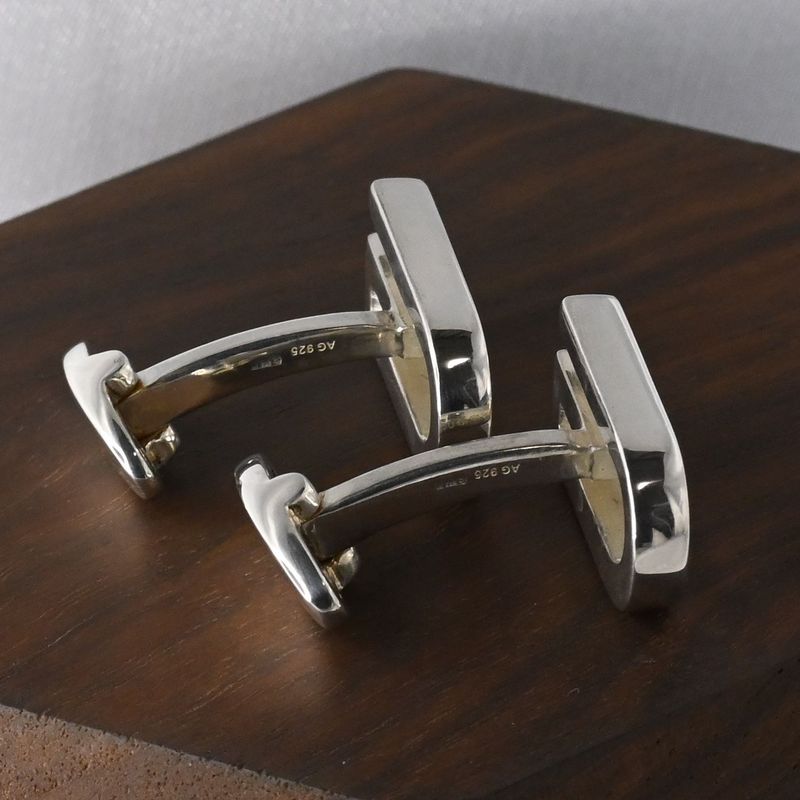 【研磨済】GUCCI カフス シルバー カフリンクス Ag925 グッチ