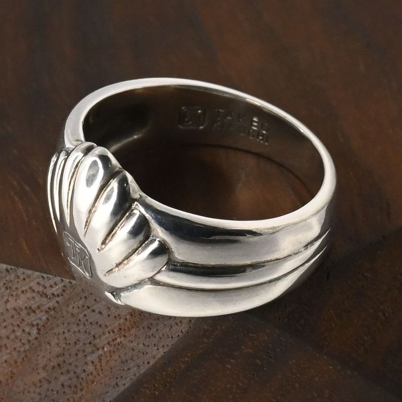 【研磨済】TAKEO KIKUCHI シルバー925 リング 11.5号 指輪 タケオキクチ