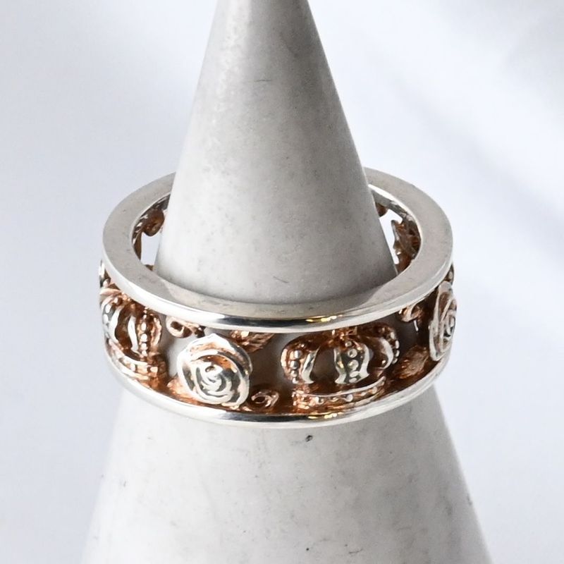 【研磨済】 JUSTIN DAVIS MY LOVE リング KIDS 3号 ジャスティンデイビス SRJ2012 指輪 シルバー925