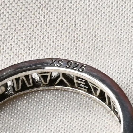 【研磨済】Vivienne Westwood シルバー リング サイズXS 9.5号 ヴィヴィアンウエストウッド 指輪