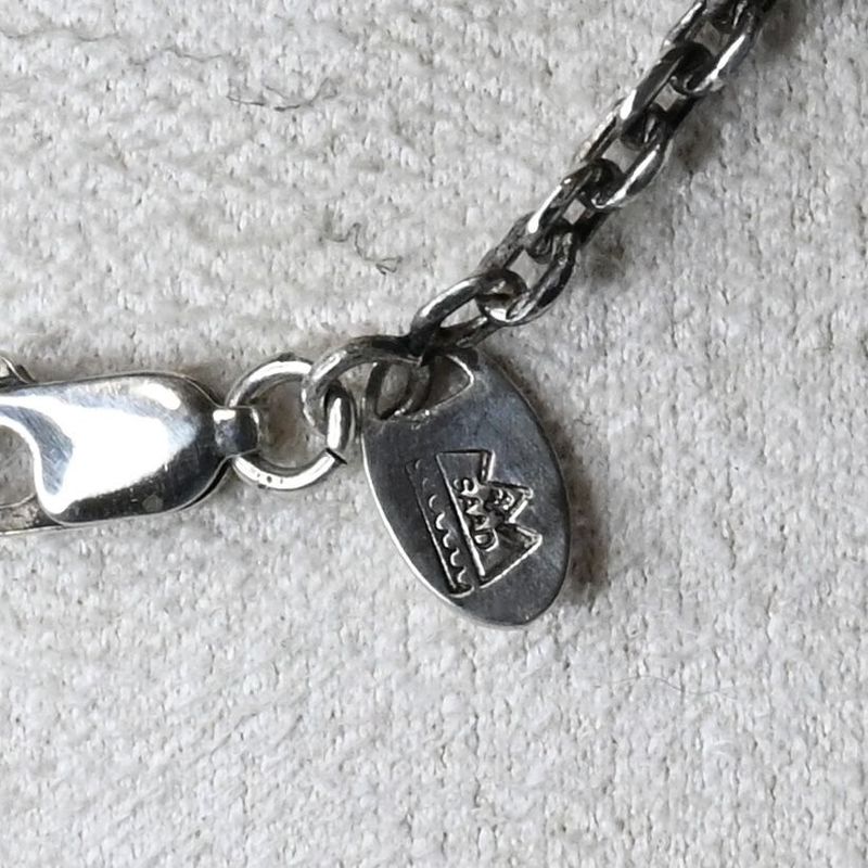 【研磨済】SAAD シルバー925 チェーン 41.5cm  ネックレス