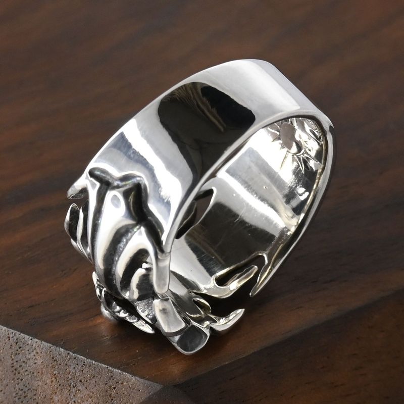 【研磨済】 ARIZONA FREEDOM リング 太陽神 23号 R-49a silver 925