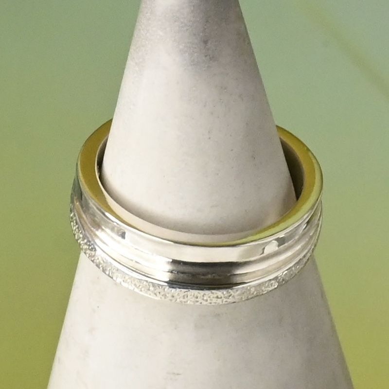 【研磨済】STAR JEWELRY シルバー リング 指輪 4号 シルバー925