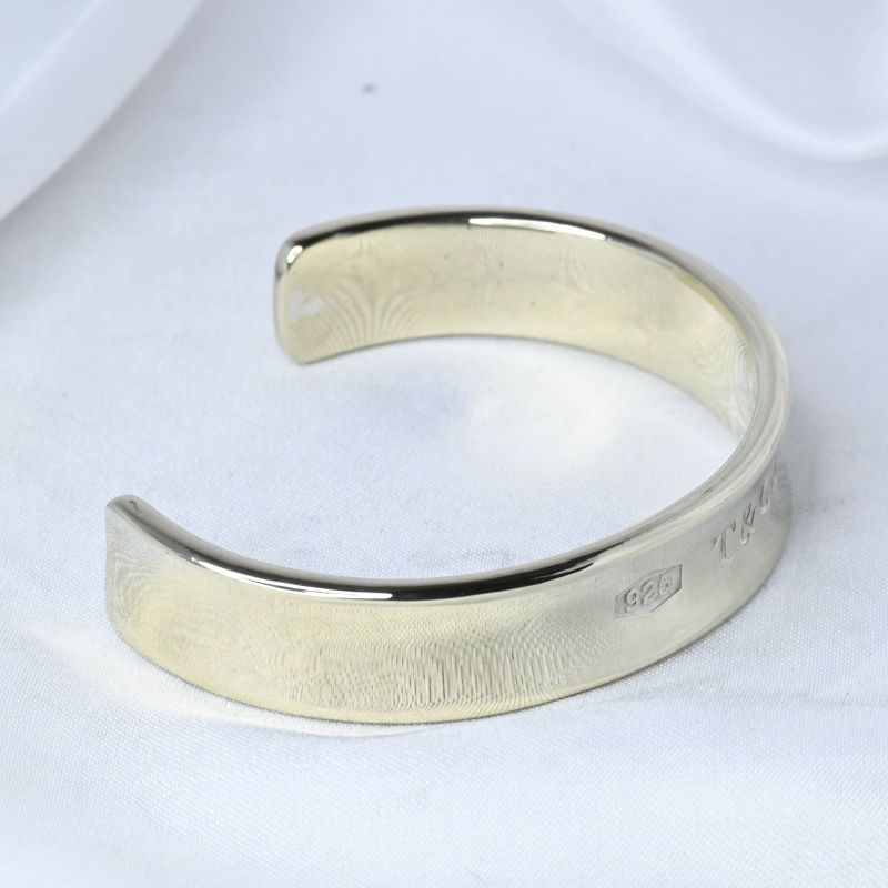【研磨済】TIFFANY＆Co. ナロー バングル シルバー ティファニー 指輪