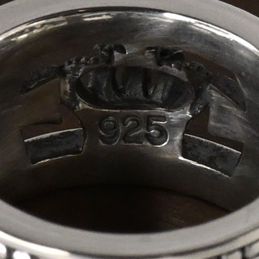 【研磨済】 JUSTIN DAVIS MEDIEVAL WEDDING BAND リング 10号 SRJ175 ジャスティンデイビス 指輪