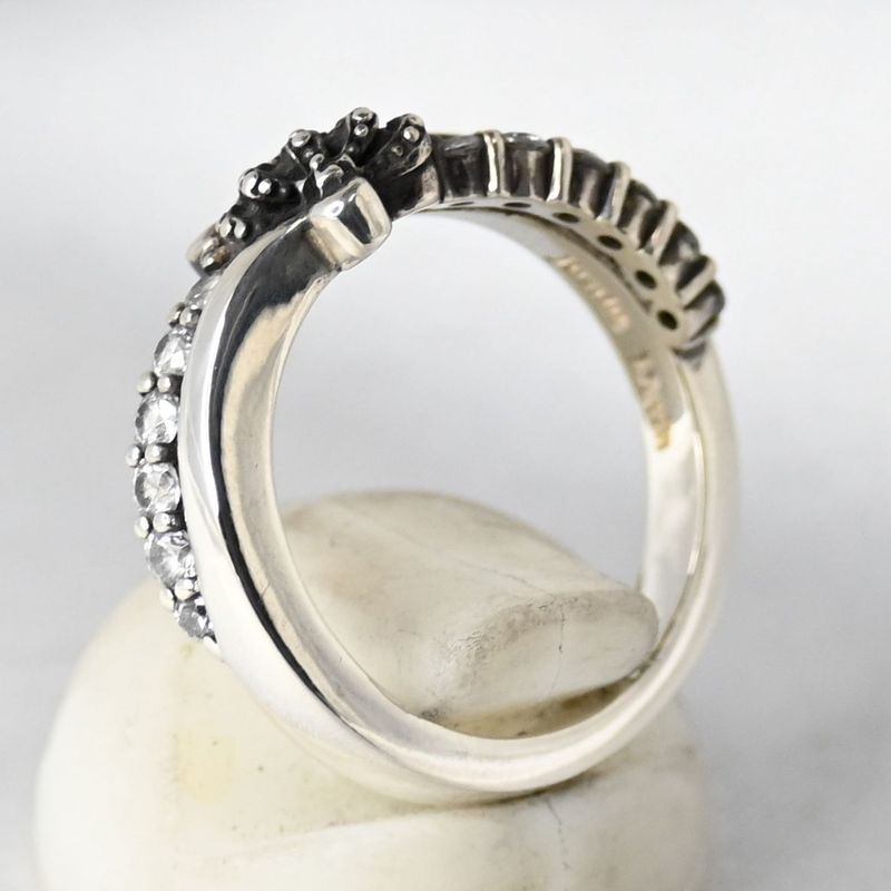 【新品仕上げ】 JUSTIN DAVIS CIRCULAR CROWN リング 指輪 9号 ジャスティンデイビス SRJ487