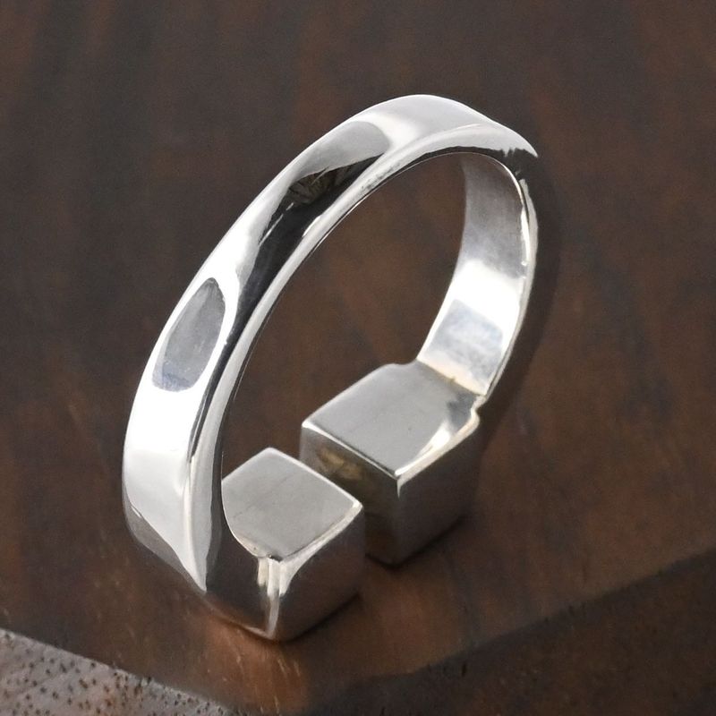 【研磨済】美品 GUCCI シルバー925 リング 6.5号 グッチ