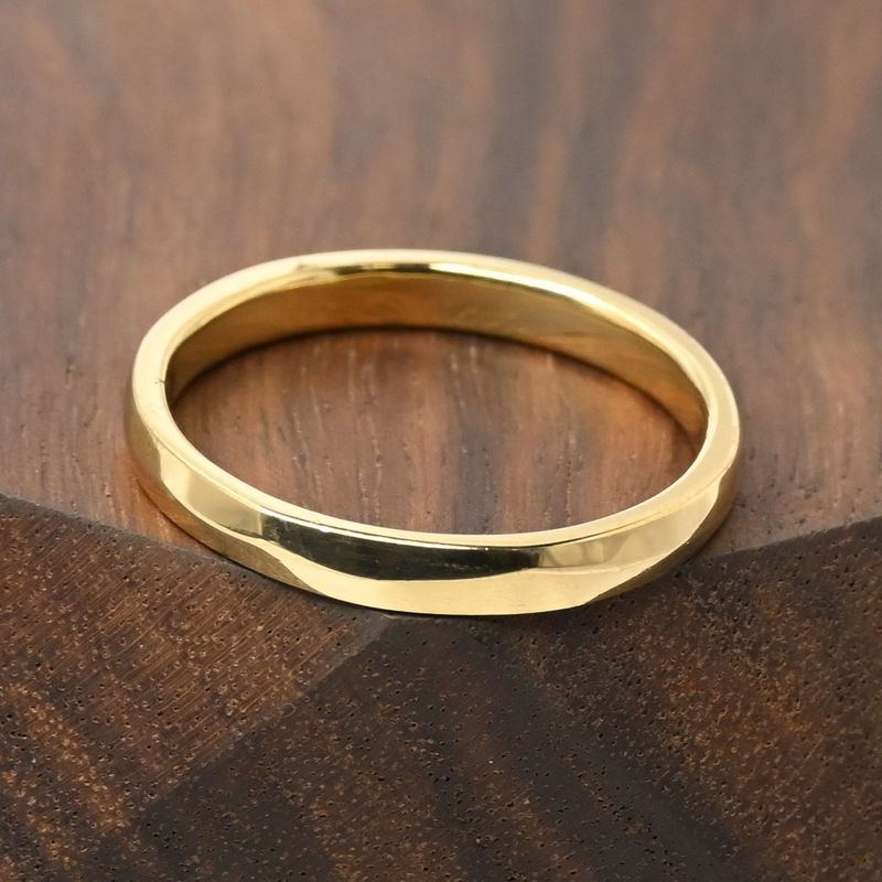 ete イエローゴールド リング 11号 silver 925 エテ 指輪